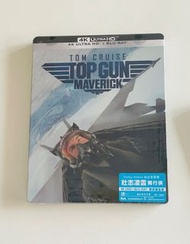 【4K港版】壯志凌雲2: 獨行俠，港版行貨鐵盒，中文字幕，正版 藍光 Bluray Blu-ray 藍光碟 Top Gun 2
