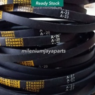 OT238 Vanbelt Mesin Cuci A 33 28 A 24 Karet Vanbel Fan V Belt A 820 E