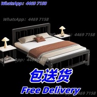 鐵床 雙人床 鐵架床 單人床 宿舍床 床架 床褥 包送貨