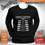 T-shirt bimmer m3 e30 e34 e36 e38 e46 e90 series 7 automotive t-shirt automotive t-shirt car racing 