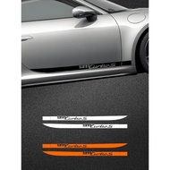 Suitable for PORSCHE Stickers, 992 turbo s Modified Stickers, 911 Door Pull Flower Decoration Sticke