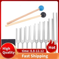 Tuning Forks Set 9Pcs 174/285/396/417/528/639/741/852/963Hz Tuning Fork,Sound Healing Tool Set for H