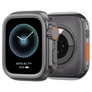 กรณีโลหะผสมสำหรับ Apple Watch Series 11/10 46 มม. 45 มม. 44 มม. 9 8 7 6 5 4 SE3 อลูมิเนียมอัลลอยด์ปก