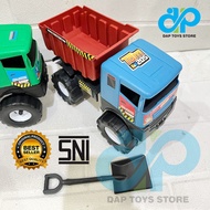 Children's Toy Dum Truck TMM 207 - Dum Sand Truck With Small Shovel - For Children Aged 3-5 Years