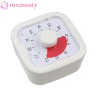 MXMUSTY Countdown Timer, Silent 60-Minute Visual Timer, Multi functional Stopwatch Alarm Clock Visua