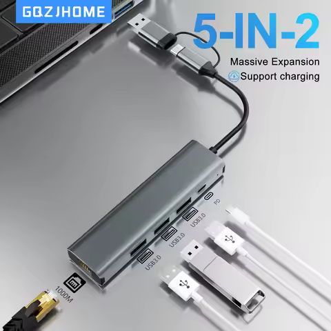 1000Mbps Ethernet Adapter USB 3.0 Type C to RJ45 Network Card for Nintendo Switch PC Laptop TV Box I