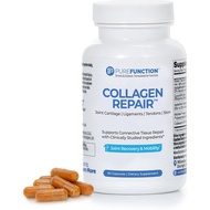 Collagen Repair Joint Support Supplement - Tendon, Ligament, & Cartilage Repair - Type 2 Collagen, B