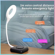 Sound Control Desk Lamp LED Portable Desk Lamp Flexible Folding USB Reading Table Lamp Night Light for Study / Bedroom for Children