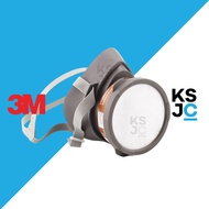 3M 3200 Reusable Single Cartridge Respirator Face Mask + 3311K-55 Filter