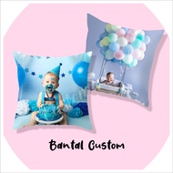 Custom Photo Pillow 30x30 cm 2 Sides Custom pillow / Souvenir Pillow / Gift / Sofa Pillow / Photo Pi