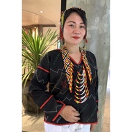 Tiboli costume malong weave handwoven and blouse