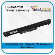 HP VK04 TPN-Q113 TPN-Q115 TPN-Q114 FOR PAVILION 14-B 15-B M4-1017MX SERIES 14.4V 37WH NOTEBOOK LAPTO