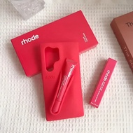 Hailey Bieber's Shiny Silicone Lipstick Phone Case, suitable for Samsung Galaxy series f1a