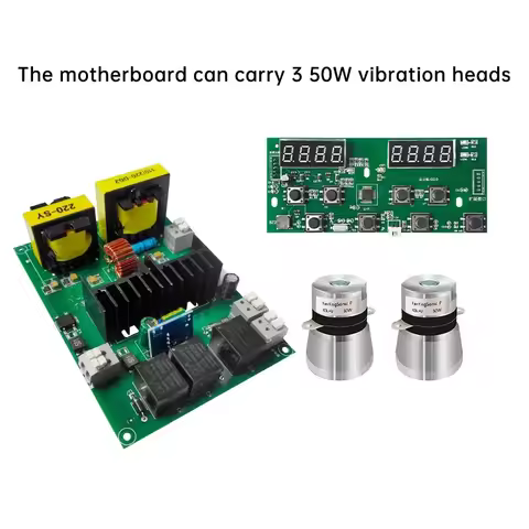CHY SONIC 100W40KHz digital circuit board display time Ultrasonic driver Industrial Ultrasonic trans