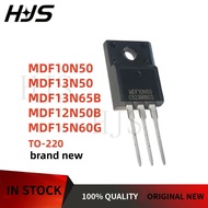 10PCS  MDF10N50 MDF13N50 MDF10N65B MDF15N60G MDF13N65B MDF12N50B TO-220 MOSFET TUBE mos chip ic RCXX
