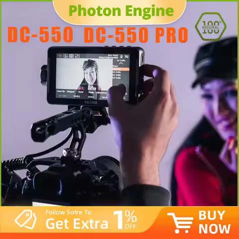 VILTROX DC-550 PRO 5.5 Inch Profissional Camera Studio Monitor 4K 30Hz HDMI Touch Screen Field 3D LU
