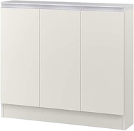 IWATSUKI MIO-8074SWH Storage Shelf with Door to Order Made in 1cm Units Within Width 45-120cm White 