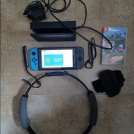 95 % 新Nintendo Switch 1 連健身環大冒險 Ring Fit Adventure