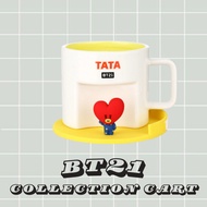 Bt21 Ceramic Cup - Genuine Miniso Collection - BT21 Collection Ceramic Cup with Coaster (450mL)