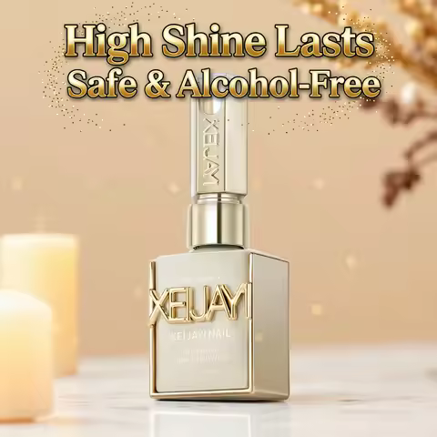 XEIJAYI 20PCS 15ml High-Shine Gel Nail Polish Set in Multiple Colors Soak Off UV/LED, Formaldehyde &