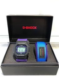 佐敦門市 現貨 100% 全新 Casio G-Shock DW-5600THS-1 經典 備用帶 紫色 熱賣 人氣 超輕 運動風 復古風 方形 一年保養