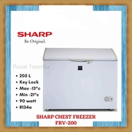 Freezer Sharp FRV-200 murah garansi resmi promo only Jabodetabek