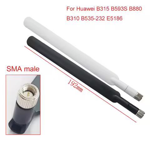 4G LTE antenna External SMA male High Gain 10dBi For CPE router B315 B593S B880 B310 B535-232 E5186