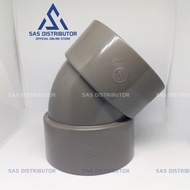 Keni 3" inch 45 degrees / Elbow 3 inch 45 Socket / Knee 3 45 PVC / Keni 45 degrees / Below 45