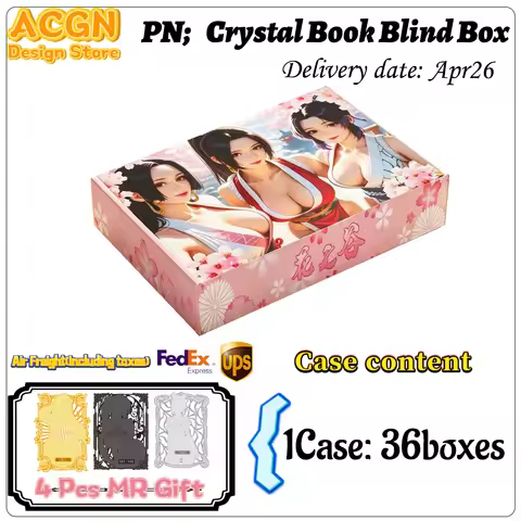 Flower Valley · Crystal Book Blina Box, Naruto | Dragon Ball | Demon Slayer Seven Popular IP Collect