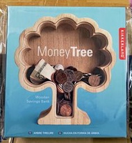 ~森舖~「正日版-全新現貨」KIKKERLAND MONEY TREE 金錢樹 木頭 造型 存錢筒 撲滿 居家擺飾