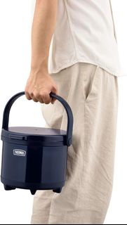 預購 <Thermos 3公升真空煲(外攜型) – 午夜藍>