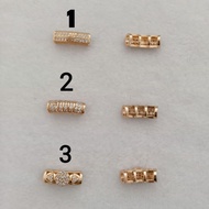 Xuping Full Diamond Tube Rope Bracelet Elastic String Bracelet String Elastic String