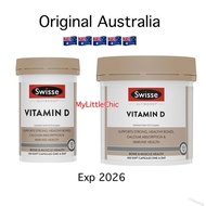 Swisse Ultiboost VITAMIN D / D3 contains 250 - 400 AUSTRALIA caps