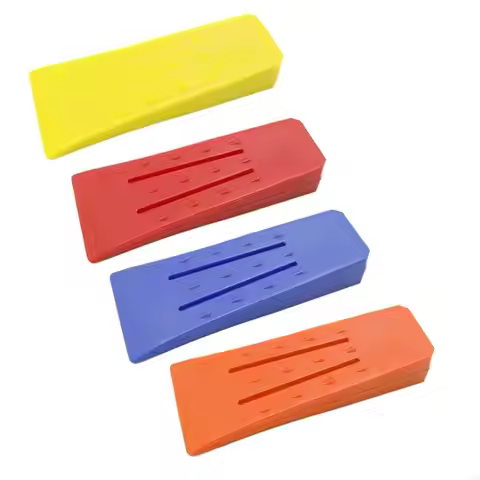 Durable Tree Felling Wedges for Tree Cutting Plastic Logging Wedges for Chain Supplies Plastic Felli