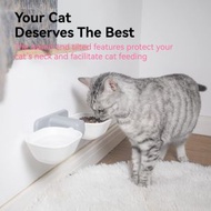 全城熱賣 - 壁掛式寵物糧碗水碗2合1，節省空間又方便，食盤水盤一併滿足，讓寵物用餐飲水更便捷，寵物生活更舒適！