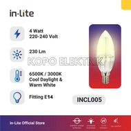 InLite INCL005 E14 E27 4w LED Bulb
