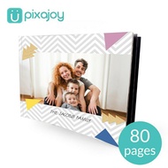 Pixajoy Photobook Softcover 8.5" x 11" Portrait/Landscape Photo Book, 60 or 80 pages