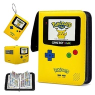 Game Card Binder Album 9/4 Pockets B4 Ring Binder Holds 900/400 Cards 50 Removable Sheets