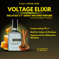 EMAJIE VOLTAGE ELIXIR Perfume for Men 30ml Long Lasting Muslim Friendly