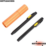 BOTTLEACCESS 2pcs Tailor Fabric Marker, Natural Fading Multifunctional Sewing Chalk, Pen Refill Eras