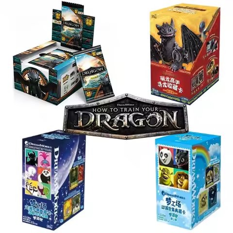 KAYOU Genuine How To Train Your Dragon Cards Dragon Hunt Wind Rider Pack Movie SE Toothless Anime Co