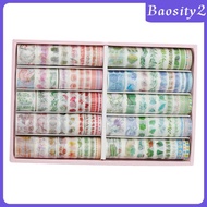 100 Rolls Washi Tape Sticker Paper Masking Decorative Tape