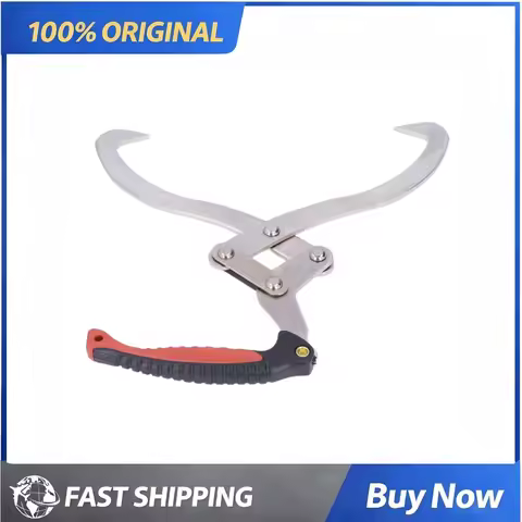 Portable Logging Tongs 43cm / 16.9in Log Skidding Tongs Practical Plastic Handle Easy To Grasp Garde