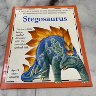 Stegosaurus rare book preloved children's story book Indonesian children's story book fairy tale bef