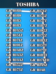 ขอบยางประตูตู้เย็นรุ่น TOSHIBA 1ประตู GR-B188/GR-B189/GR-B185/GR-B183/GR-B145Z/GR-B151Z/GR-B171Z/GR-B191Z/GR-B148Z/GR-B143Z/GR-B144Z/GR-B152Z/GR-B173Z/GR-B174Z/GR-B175Z/GR-B177Z/GR-B187Z/GR-B192Z/GR-B172Z/GR-B183Z/GR-B157T/GR-B177T/GR-B187T/GR-B171Z/GR-B1