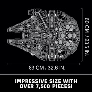 [READY STOCKS] LEGO Disney Star Wars Ultimate Collector Series UCS 75192 Millennium Falcon