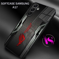 VN80 Softcase Glass Glitter For Samsung A17 Latest - Casing hp For Samsung A17 Casing Mica Cover hp