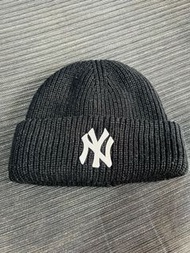 MLB黑色毛帽