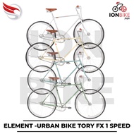 Urban Bike 700c Element Tory FX Fixie 1 Speed Commuter Federal Hybrid Touring Latest Vintage Classic Retro Model 700c Fixed Gear