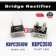 KBPC3510 KBPC3510W Single Phase Square Diode PCB Bridge Rectifier
